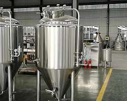 Fábrica de equipamentos para cervejaria
